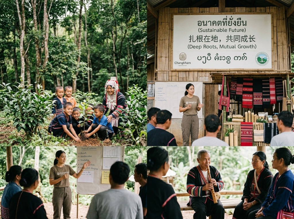 与当地社区共同守护这片土地的未来